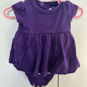 Primary Purple Skirt Bodysuit 0-3 months